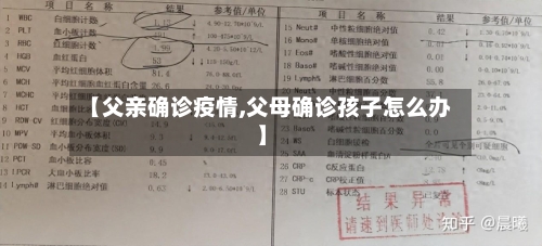 【父亲确诊疫情,父母确诊孩子怎么办】