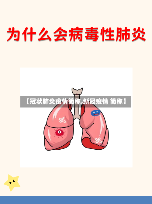 【冠状肺炎疫情简称,新冠疫情 简称】