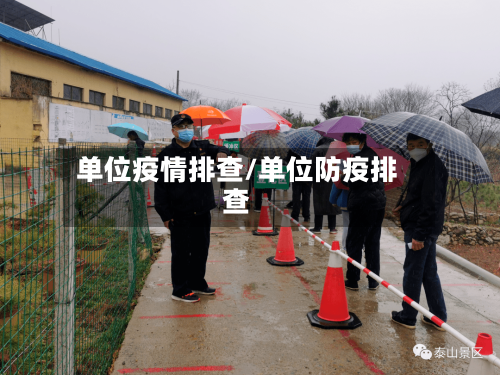 单位疫情排查/单位防疫排查-第2张图片