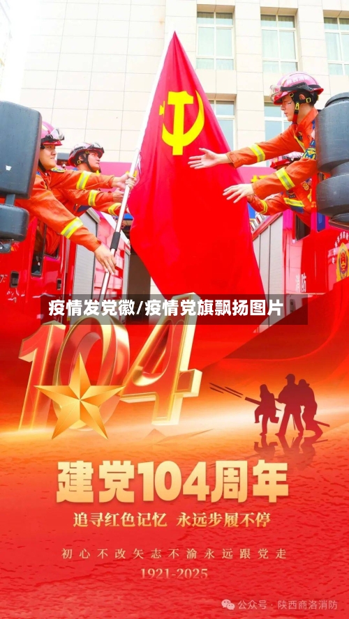 疫情发党徽/疫情党旗飘扬图片-第2张图片