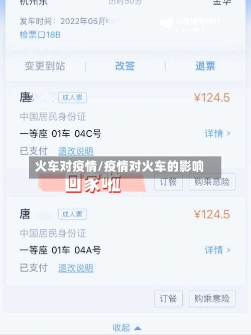 火车对疫情/疫情对火车的影响-第3张图片