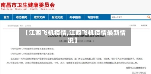 【江西飞机疫情,江西飞机疫情最新情况】-第3张图片