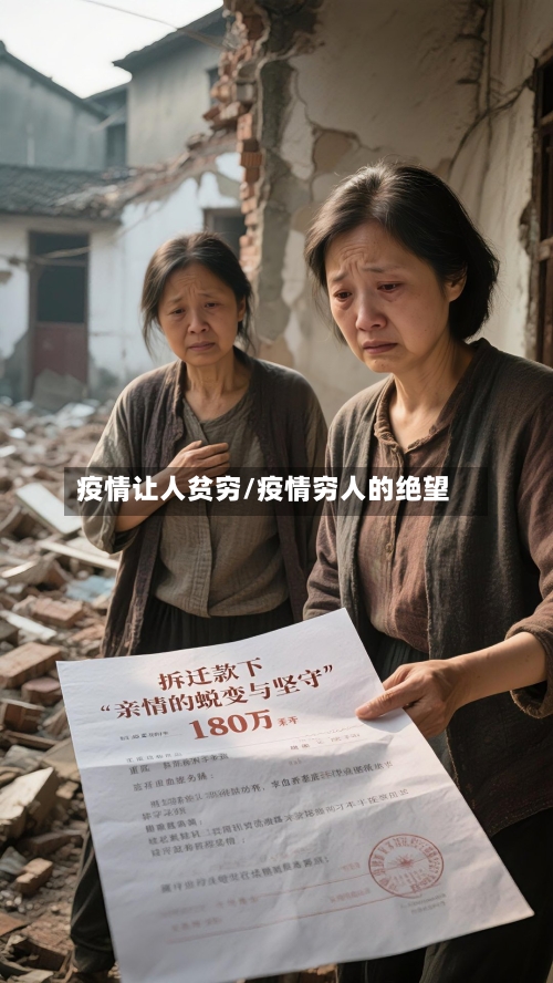 疫情让人贫穷/疫情穷人的绝望