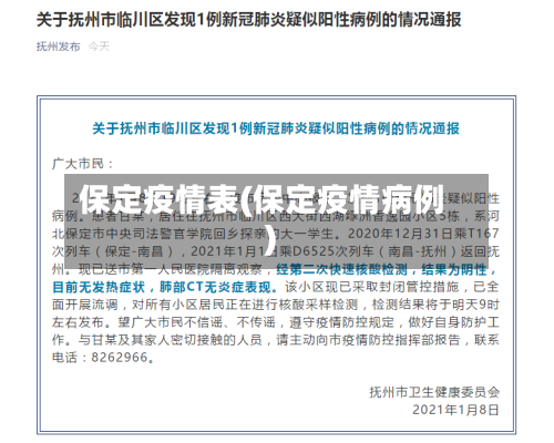 保定疫情表(保定疫情病例)-第2张图片