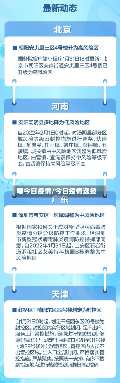嗯今日疫情/今日疫情速报
