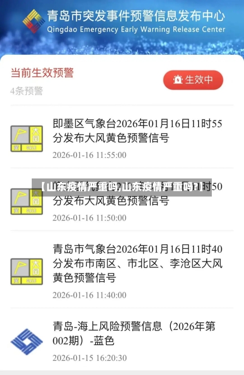 【山东疫情严重吗,山东疫情严重吗?】-第3张图片
